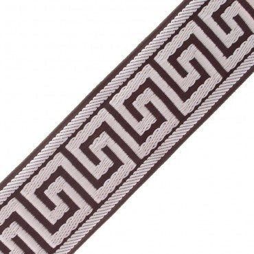 Roman Shade #LD123  (with Fabulous Greek Key Trims)