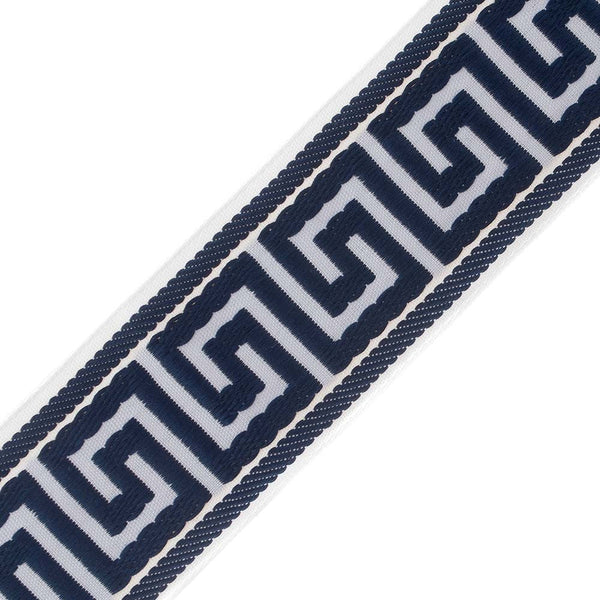 Roman Shade #LD123  (with Fabulous Greek Key Trims)
