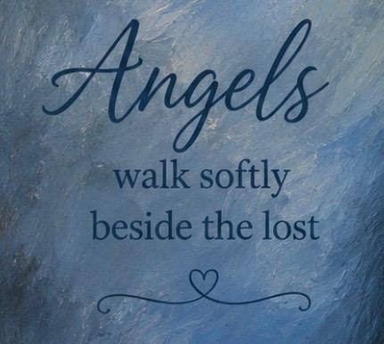 Canvas Print 11" X 14" - Angel with Sheep - (Healing Art)