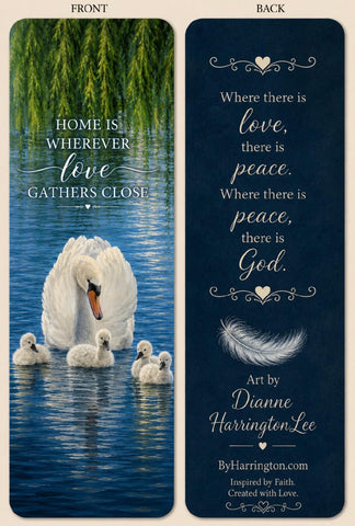 Bookmark -  Mother Swan