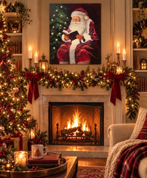 Santa Canvas Print