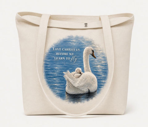 Swan Tote Bag