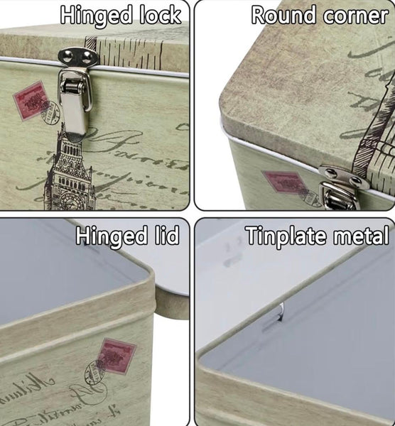 Beautiful Tin For Keeping Your "Stolen Moments" Letters