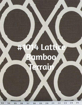 $189.00 Roman Shade  with Decorative Fabric  #P086