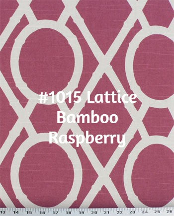 Etsy Info #086 Roman Shade with Decorative Fabric