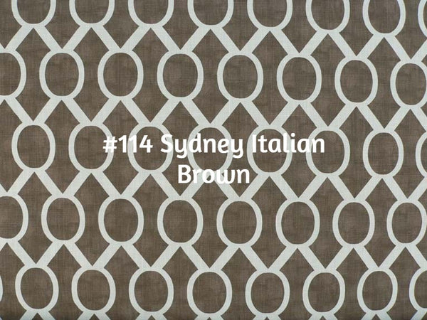 Etsy Info #078  Geometric Patterns Roman Shade