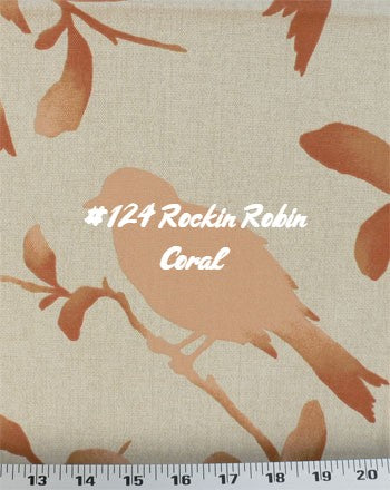 Roman Shade Bird with Burlap Banding #5P118