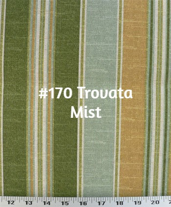 $184.00 Roman Shade Wide Stripe #2P106