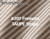 $184.00 Farmhouse Stripes Romans #5P120