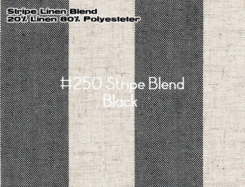 $184.00 Roman Shade Wide Stripe  #3P129