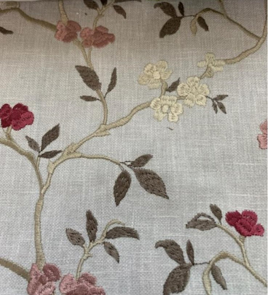 NEW Embroidered Roman Shade #500