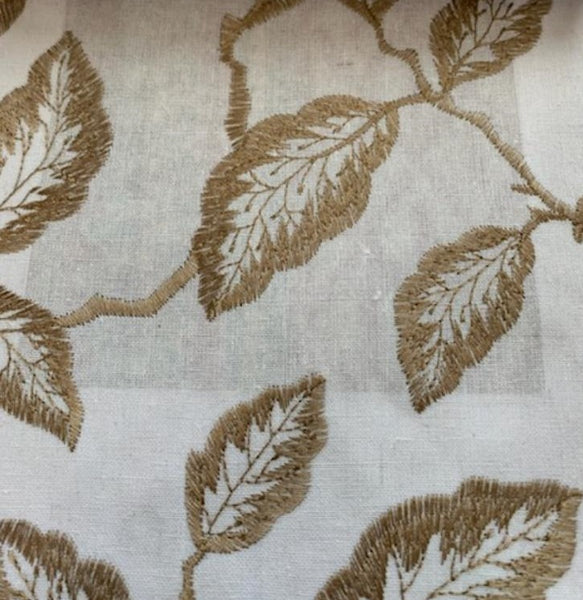 NEW Embroidered Roman Shade #500