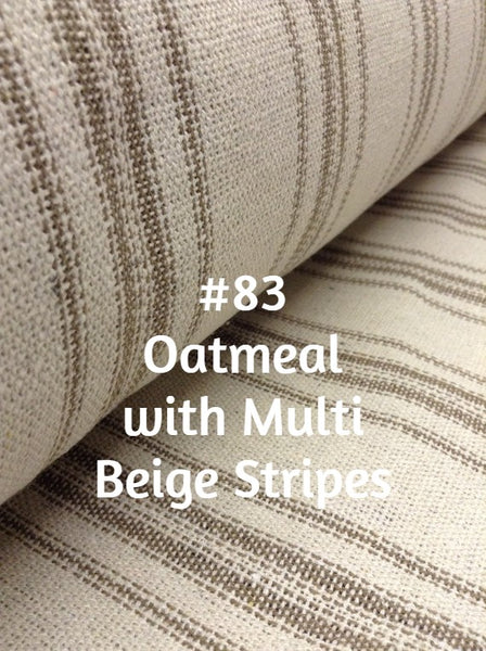 $158.00 French "Grain Sack" Roman, Unlined #P096