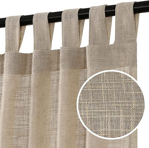 LINEN - Tab Curtains