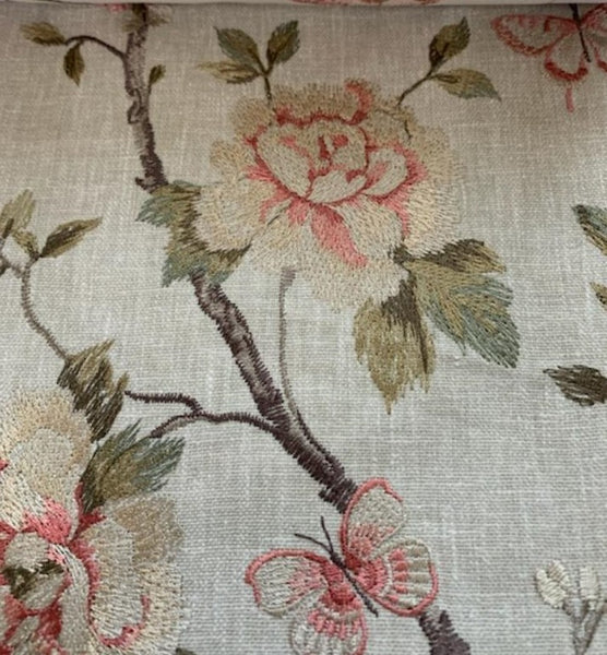 NEW Embroidered Roman Shade #500