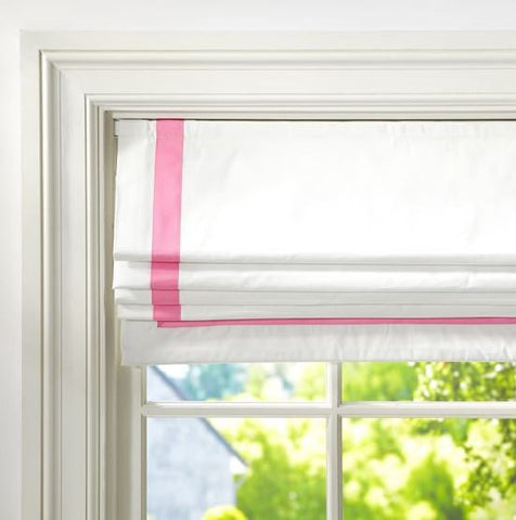 KIT - #101 Roman Shade  (Ribbon on 3 Sides) - Make Your Own & See How Much You Save