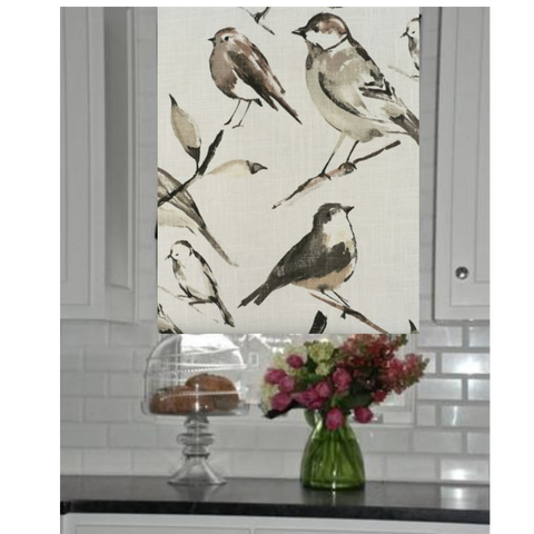 $184.00 Roman Shade Birdwatcher #2P068