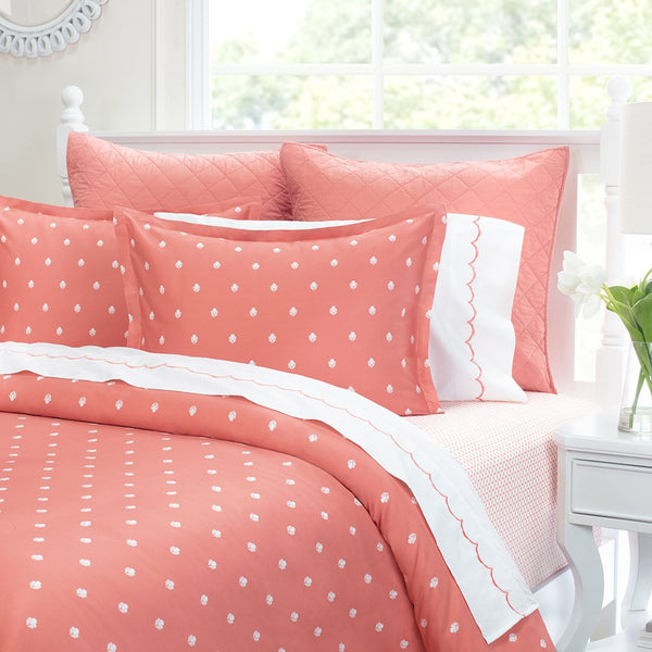 #C1r Floral Coral DUVET Cover Only