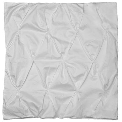 #W2 White Valencia Pintuck SHAMS