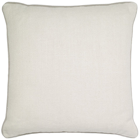 #C902 White Basket Weave PILLOW 22 x 22