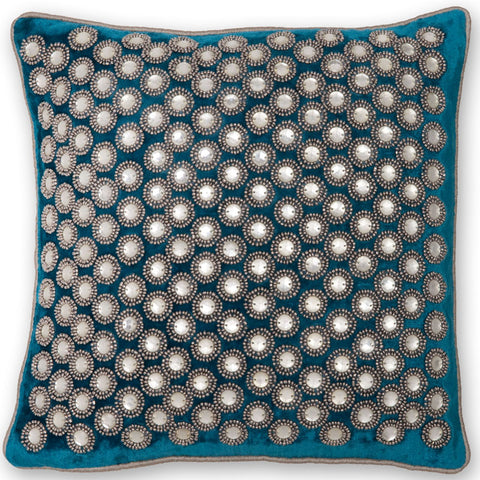#C968 Velvet Crystal PILLOW  12 x 12