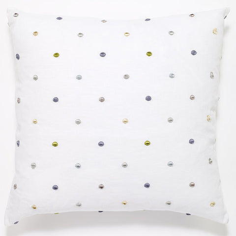 #C997 Blue Dots PILLOW 20 x 20