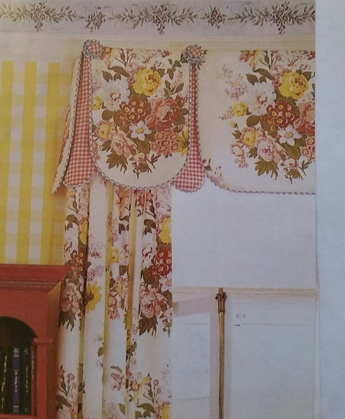 Cutie Valance with Panels (Choose from over 500 Fabrics)  #6010