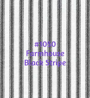 KIT #120 Roman Shade  (Farmhouse Stripes) - Make Your Own & See What You Save