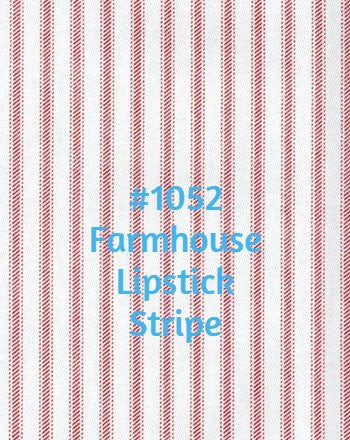 Etsy Info -  KIT #120 Roman Shade  (Farmhouse Stripes)