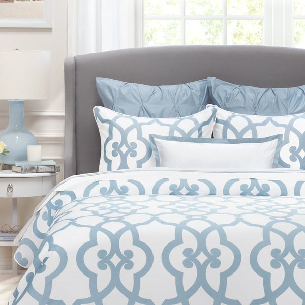 #FB1 French Blue Florentine DUVET Cover Only