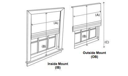 Etsy -  Roman Shade #196 What Do You Say? (Monogram-NEW)
