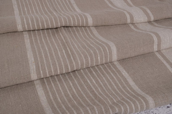 Info  #620 Roman Shade Stripe LINEN