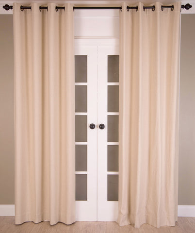 #P5507 Cotton Blends Curtains in Warm Colors (Use Discount Code)