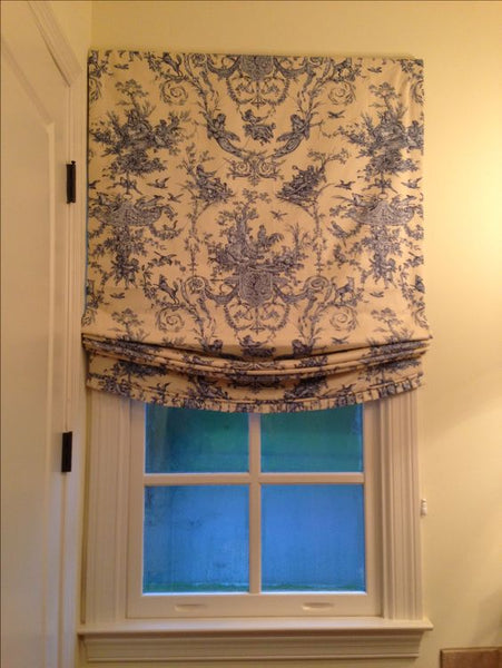 $184.00 Roman Shade Toile Relaxed #2P100