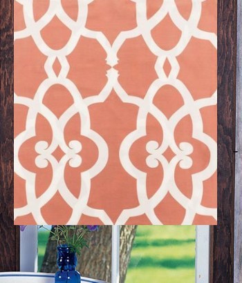 #C11 Coral Print Roman