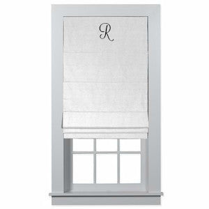 $189.00 Roman Shade Simply Monogrammed #5P138