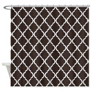 Shower Curtain with Geometric Pattern   #2003   PAY 1/2 DOWN