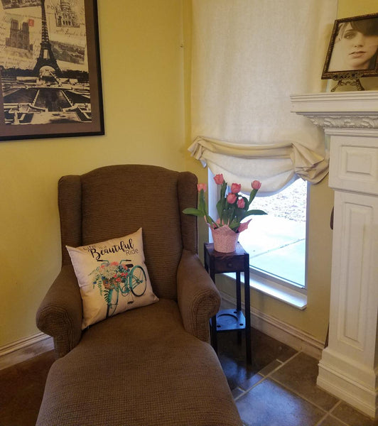 $144.00 Roman Light & Airy Linen Relaxed Unlined #2P076