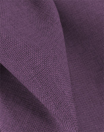 A New Vintage Linen / Burlap   EGGPLANT   #9318